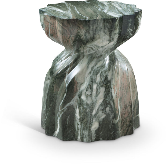 Caserta - Marble Finish Concrete End Table