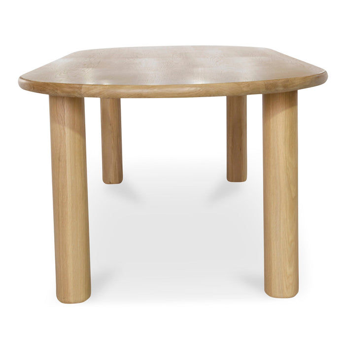 Milo - Small Oak Dining Table - Natural Solid