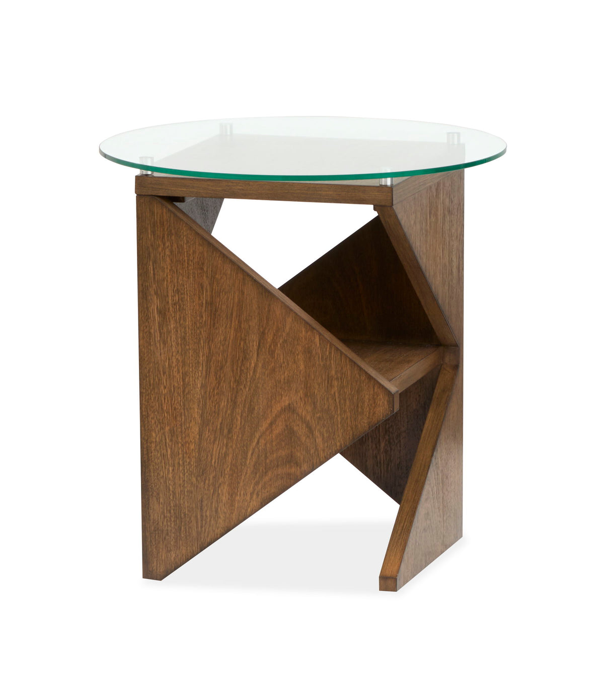 Vector - Round Accent Table - Russet