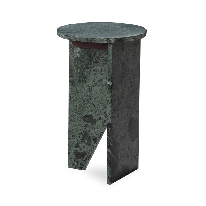 Briley - Marble Round Accent Table