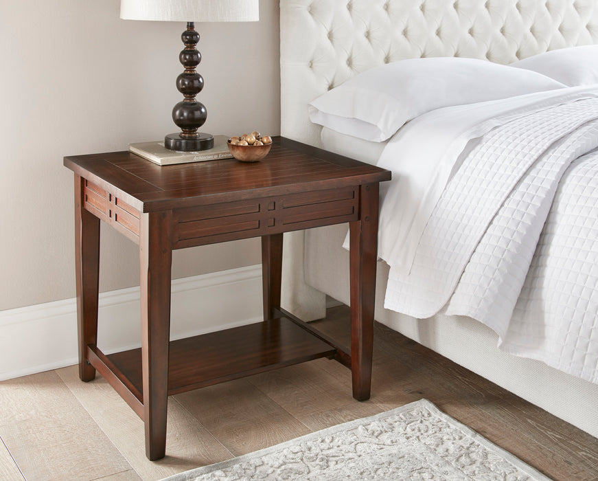 Crestline - End Table - Brown