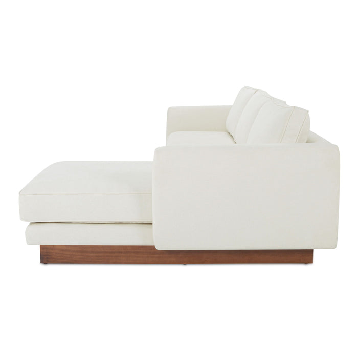 Vernon - Right Sectional - White