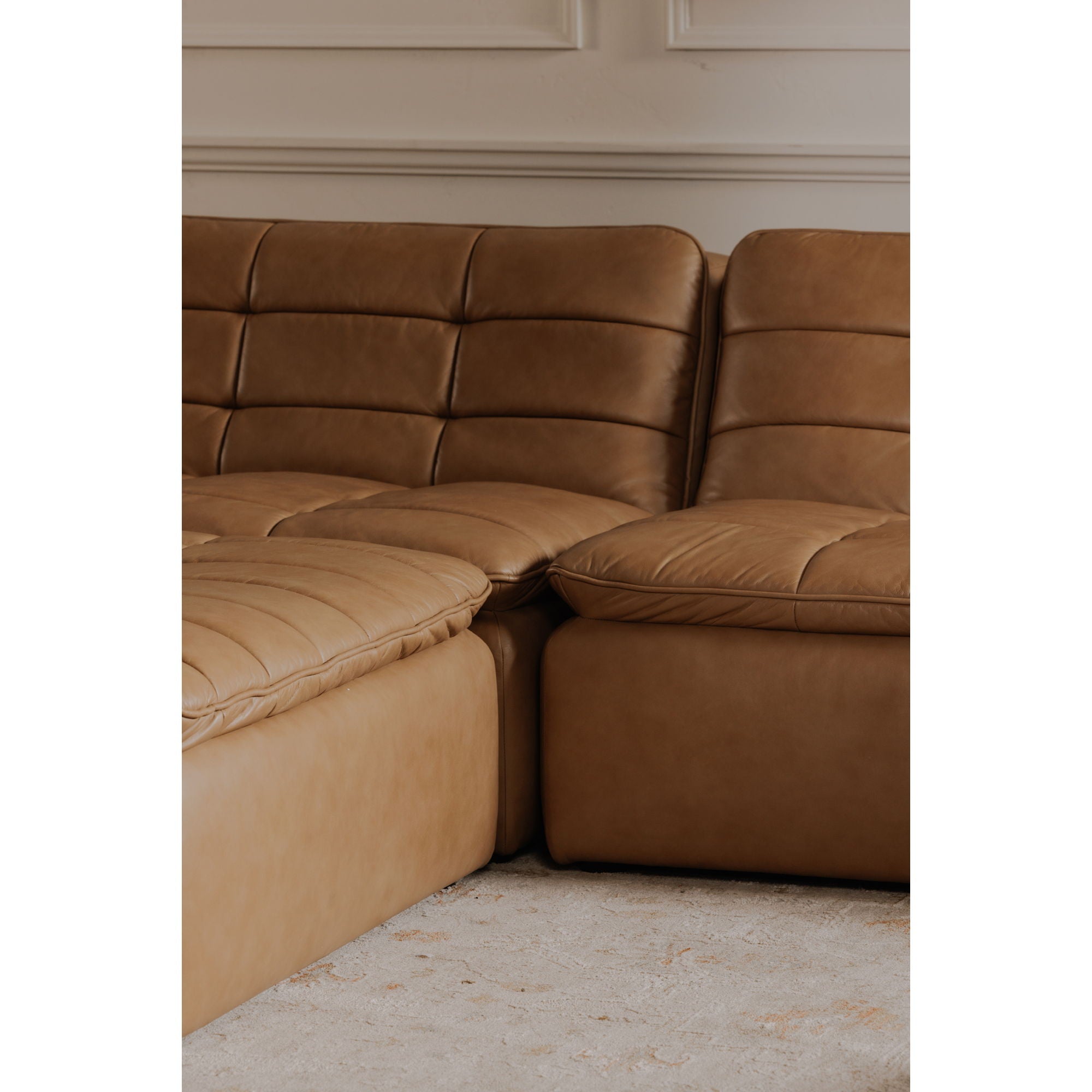 Lino - Lounge Modular Sectional - Tan