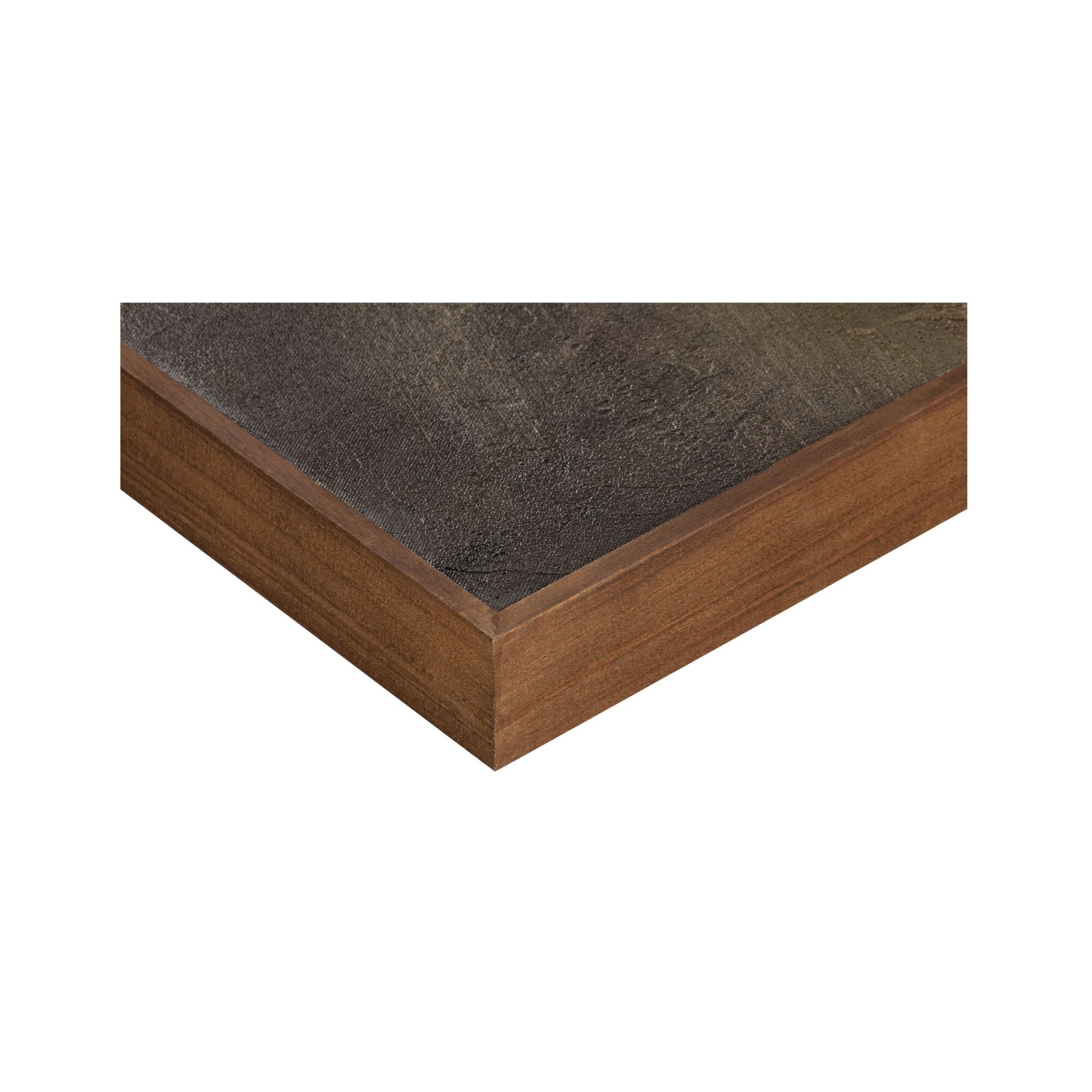 Ode - Framed Painting - Dark Brown