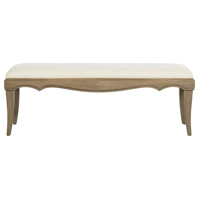 Trenton - Upholstered Bench - Washed Mango
