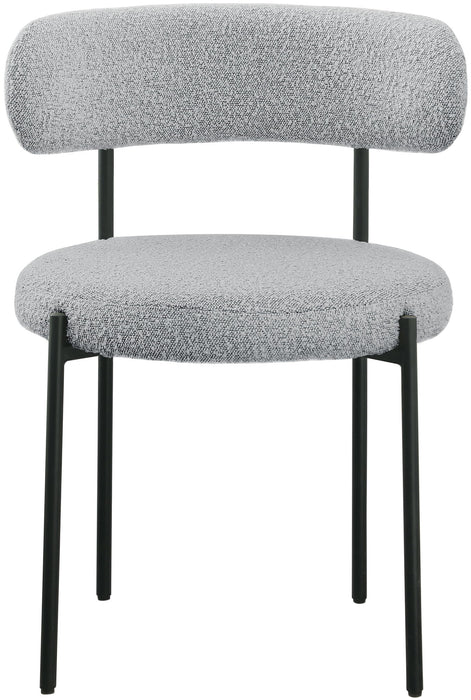 Beacon - Boucle Fabric Dining Chair (Set of 2)