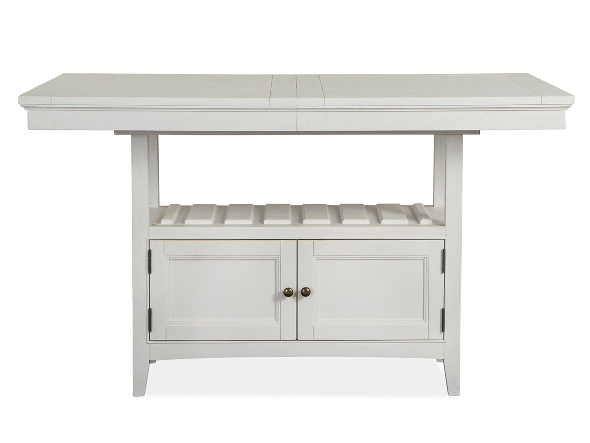 Heron Cove - Extendable Counter Height Dining Table Set