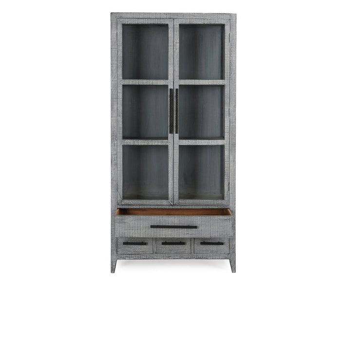 Simon - Tall Cabinet - Antique Blue