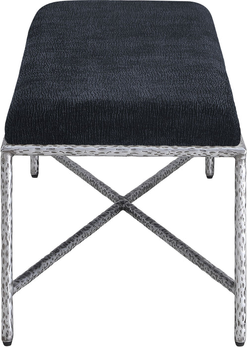 Valley - Bench With Silver Frame