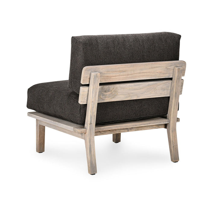 Podium - Outdoor Armless Chair - Dark Gray