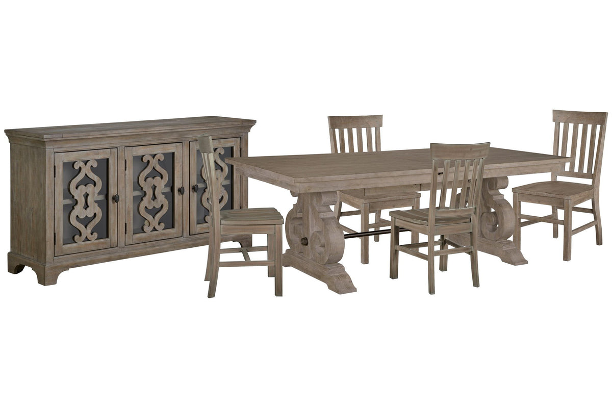 Tinley Park - Extendable Rectangular Dining Table Set
