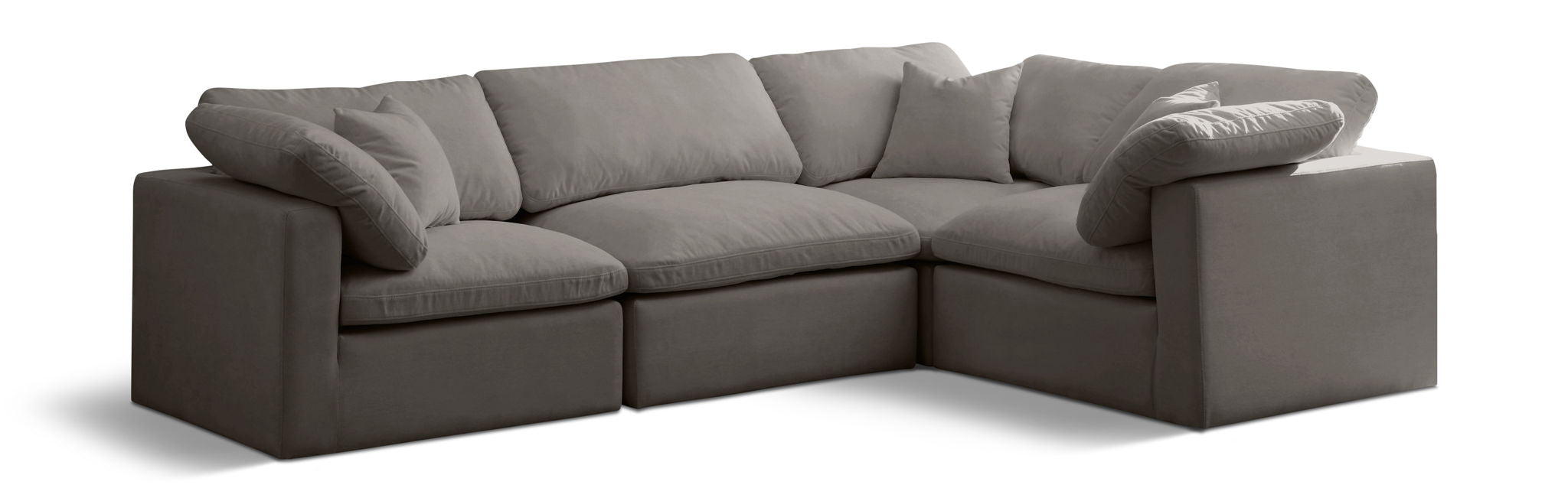 Plush - 4 Piece Modular Sectional