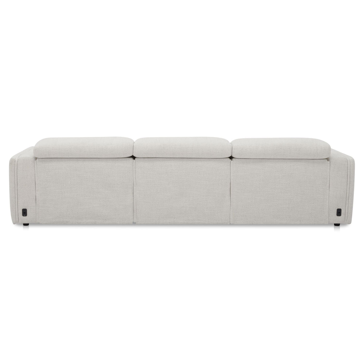 Wilder - Power Recliner Sofa - Flecked Oat / Beige