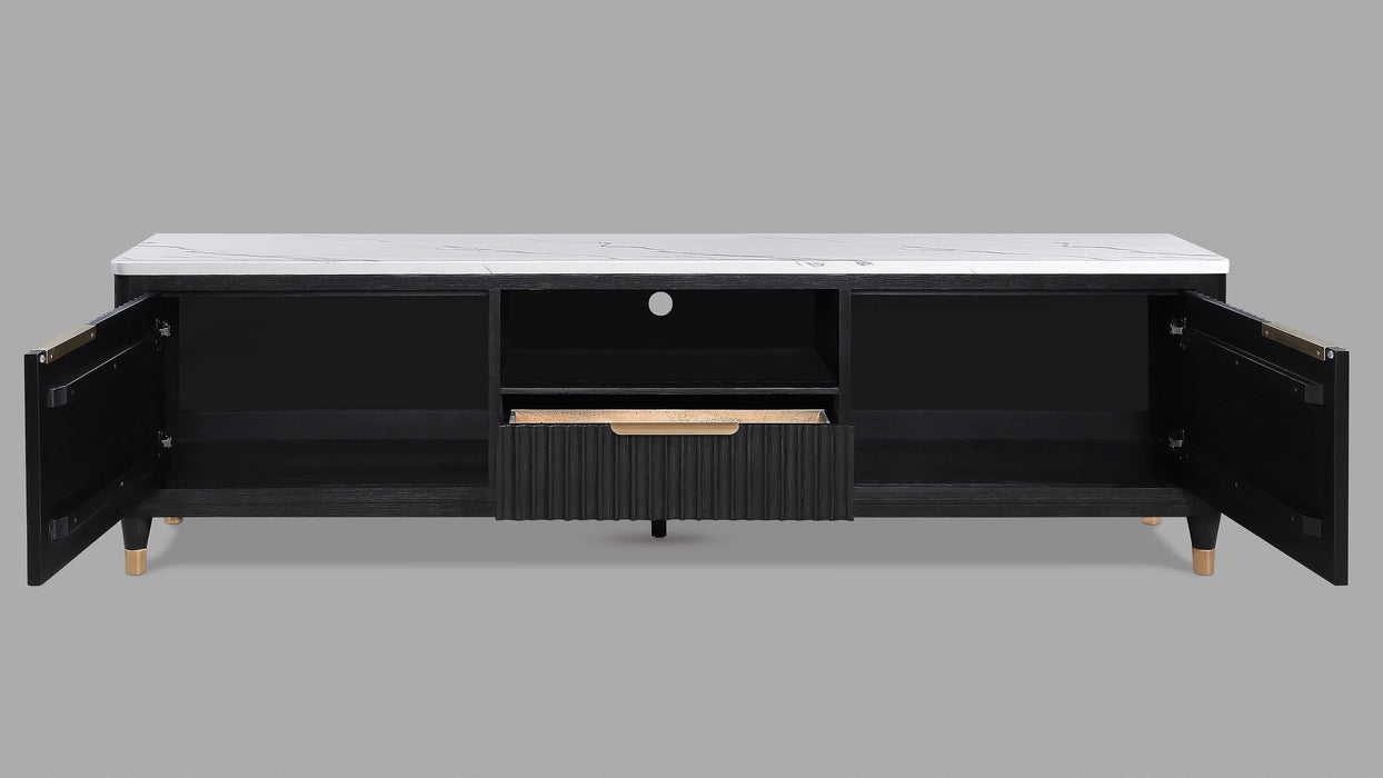 Kara - TV Stand - Black