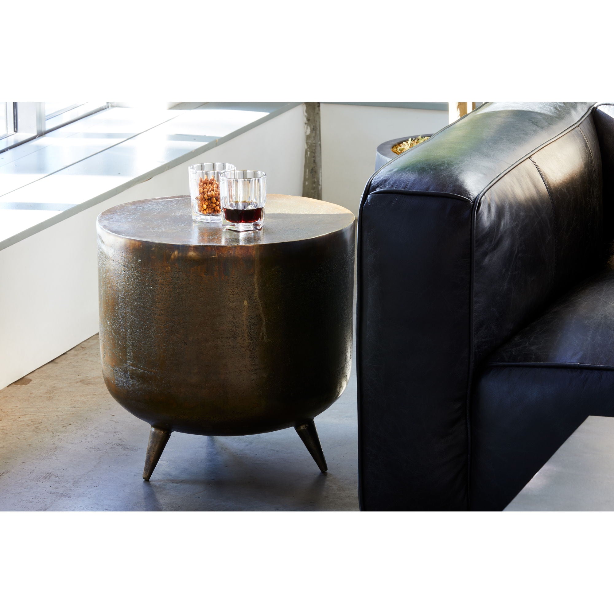 Kettel - Accent Table - Brass