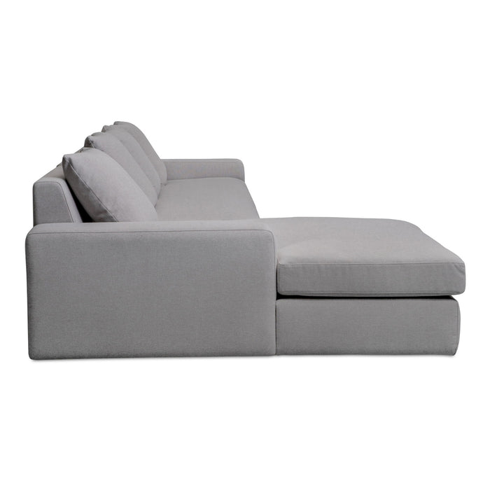 Thomas - Left Sectional - Gray