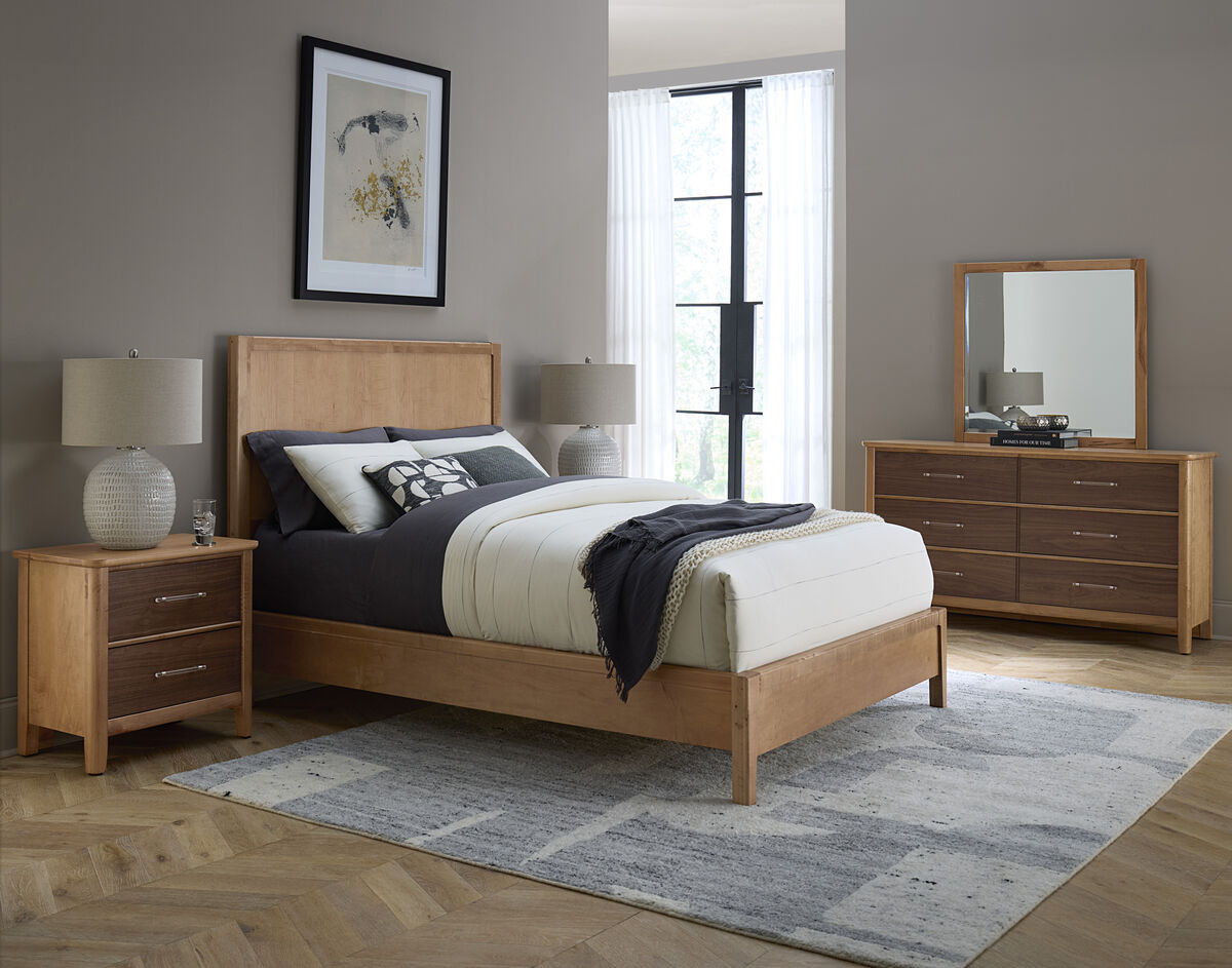 Nordhaven - 2 Drawer Nightstand - Two-Tone