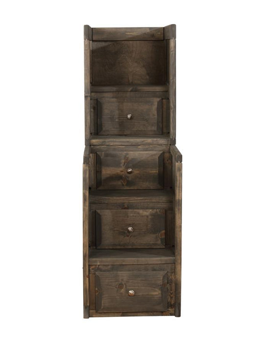 Wrangle Hill - 4-drawer Stairway Chest