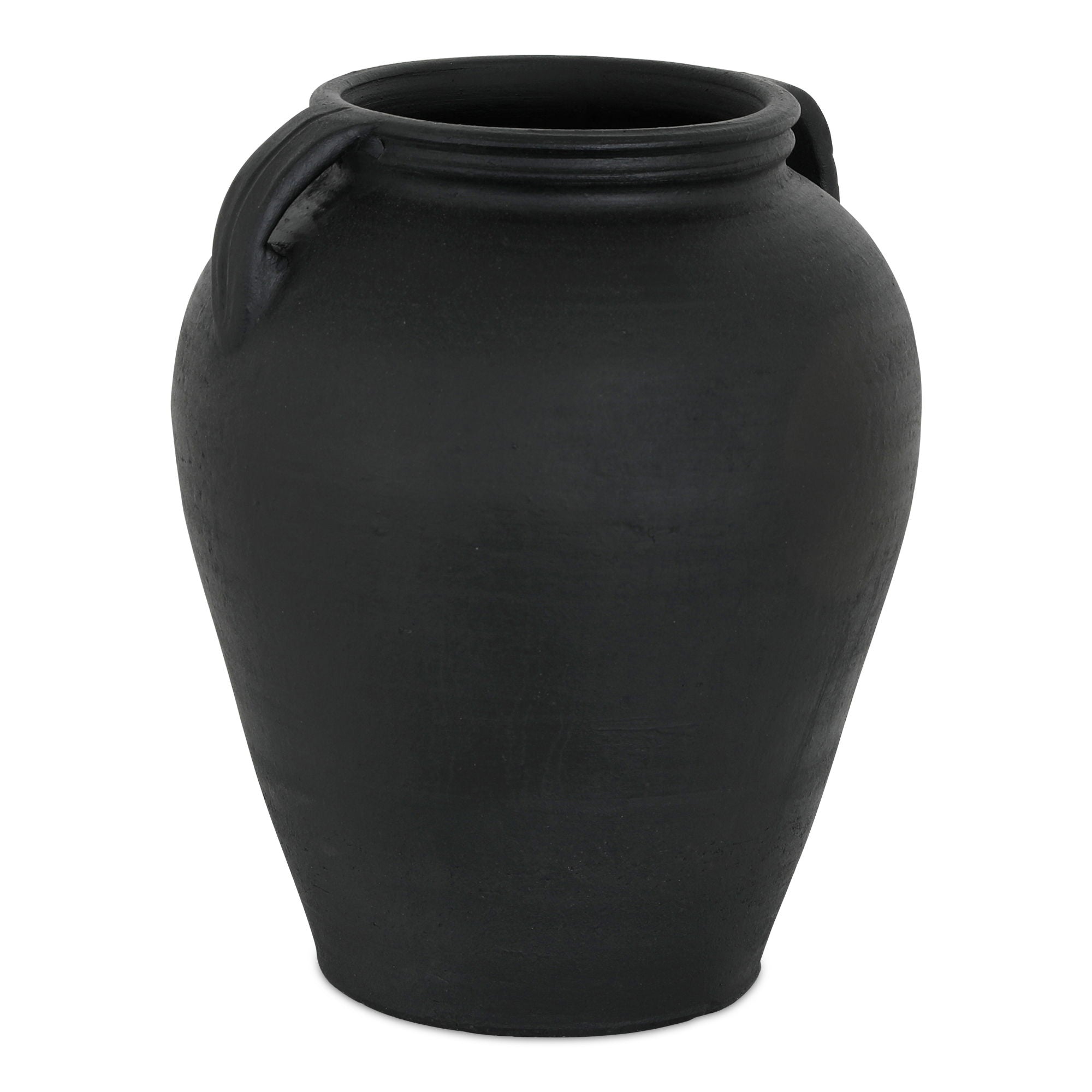 Jovi - Terracotta Vase - Black