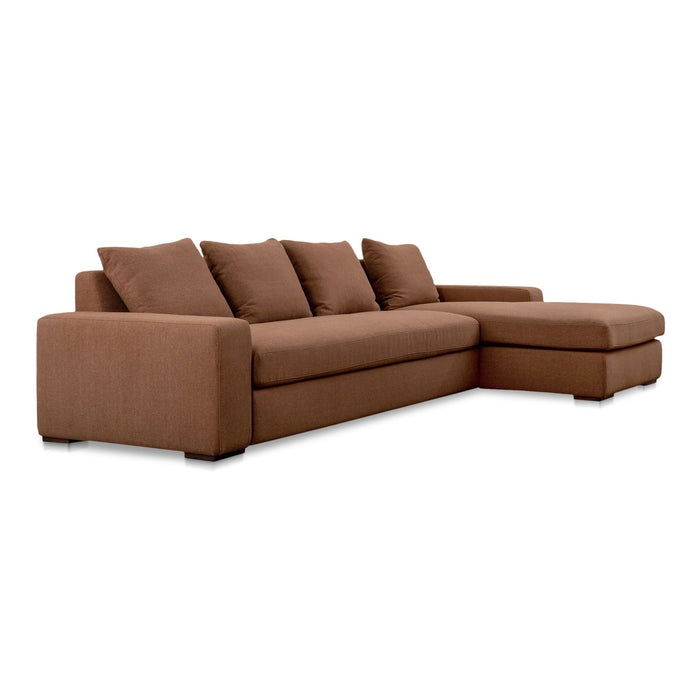 Thomas - Right Sectional - Rust