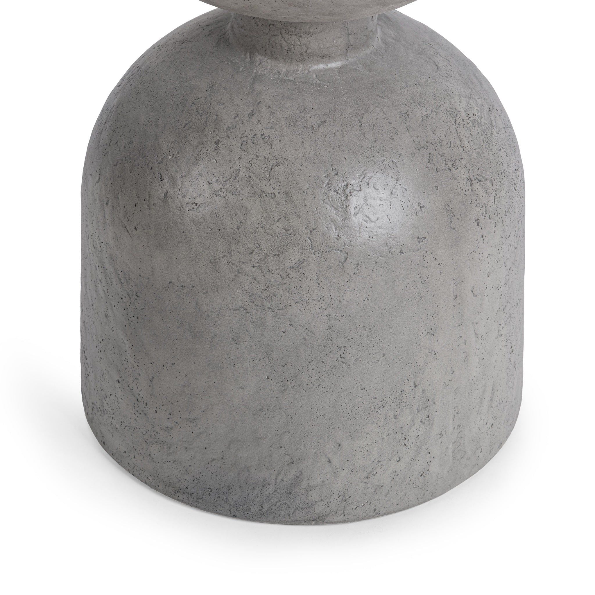 Adna - Outdoor Accent Table - Dark Gray