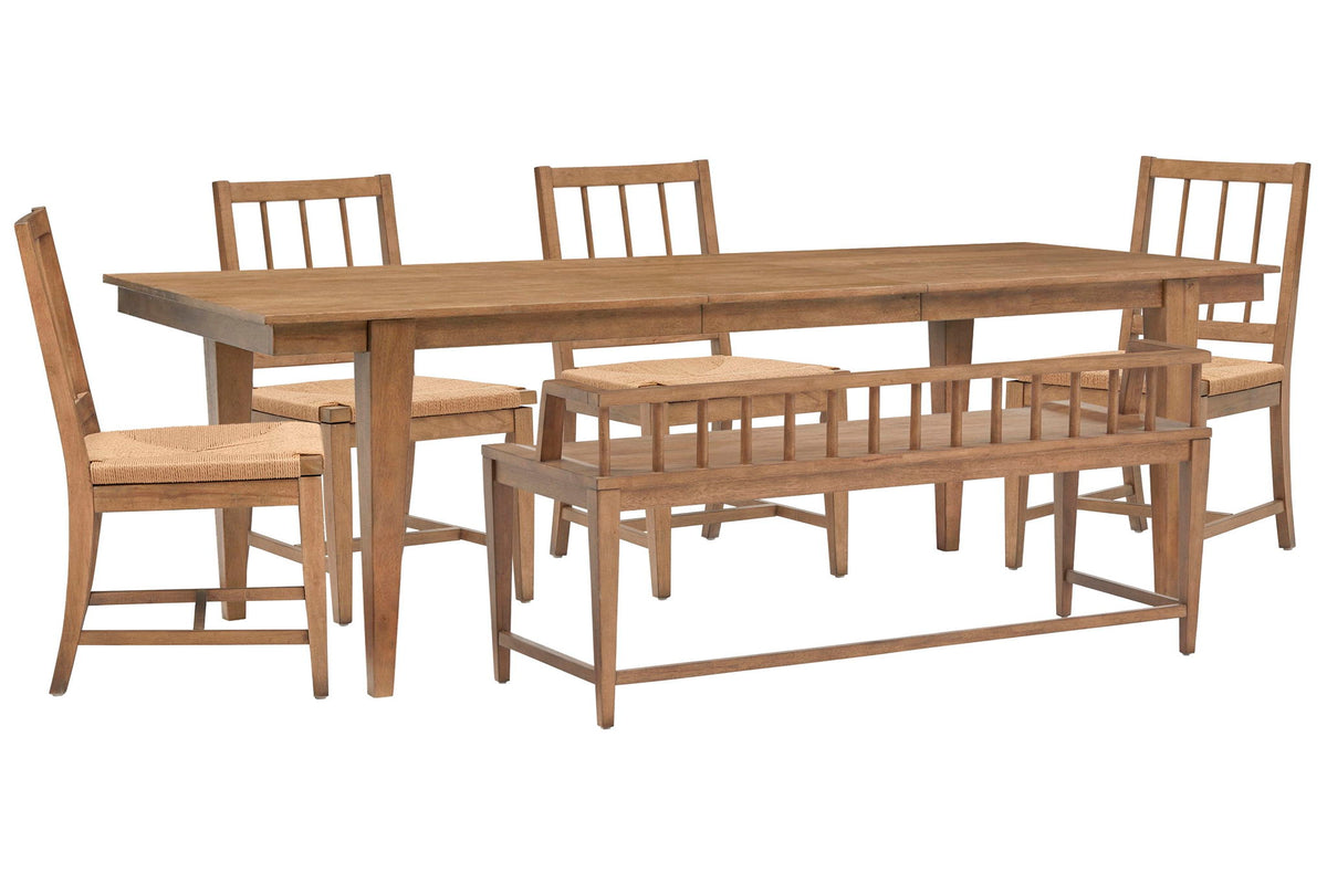 Lindon - Extendable Rectangular Dining Table Set