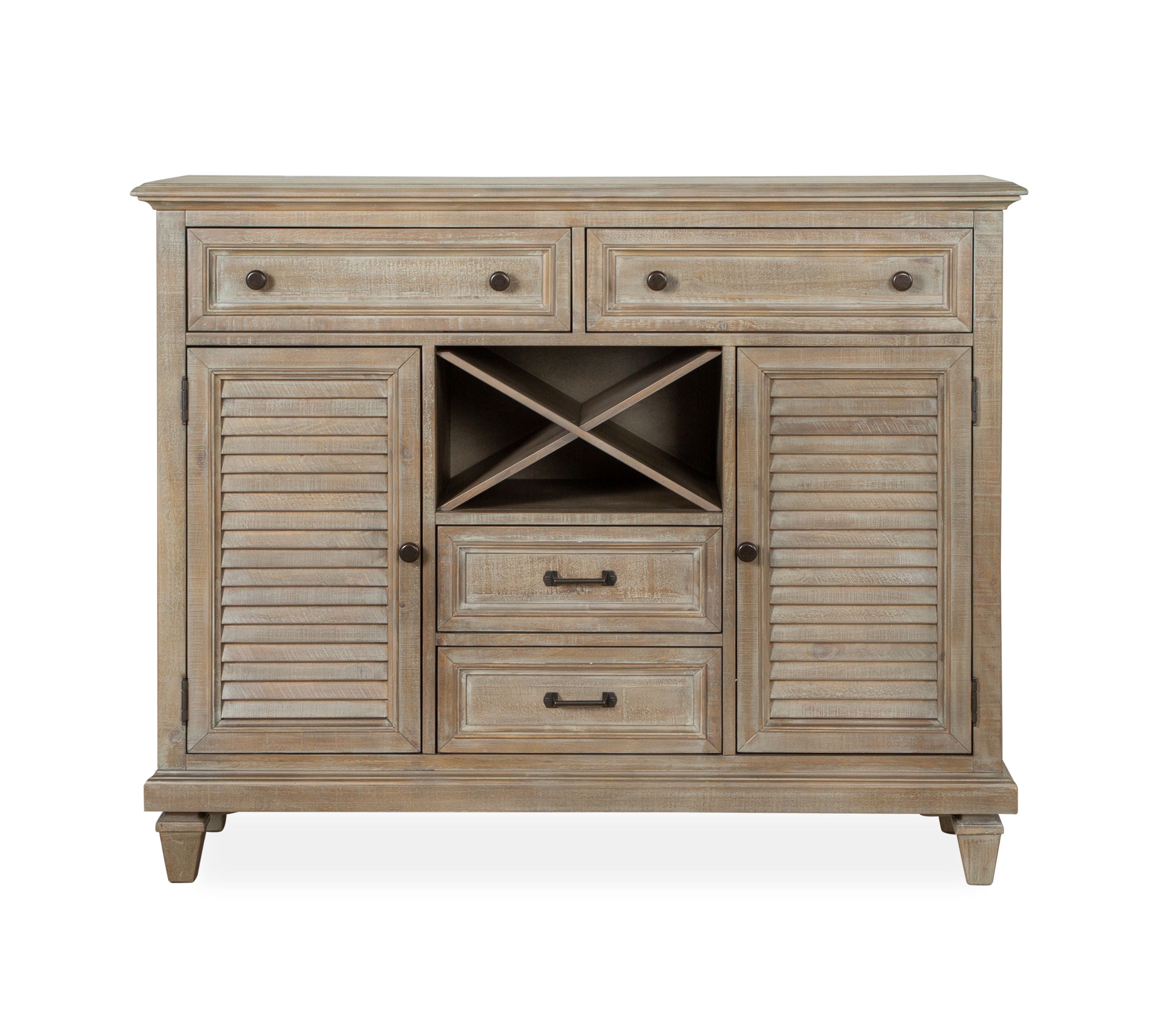 Lancaster - Server - Dovetail Gray