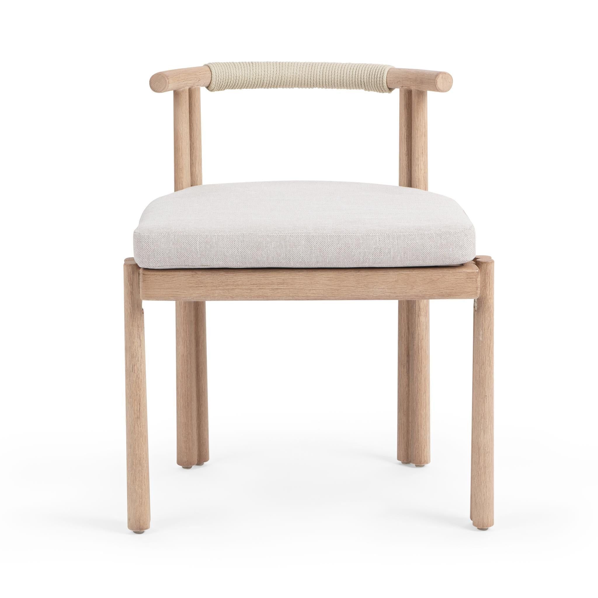 Oliver - Outdoor Dining Chair (Set of 2) - Butterscotch