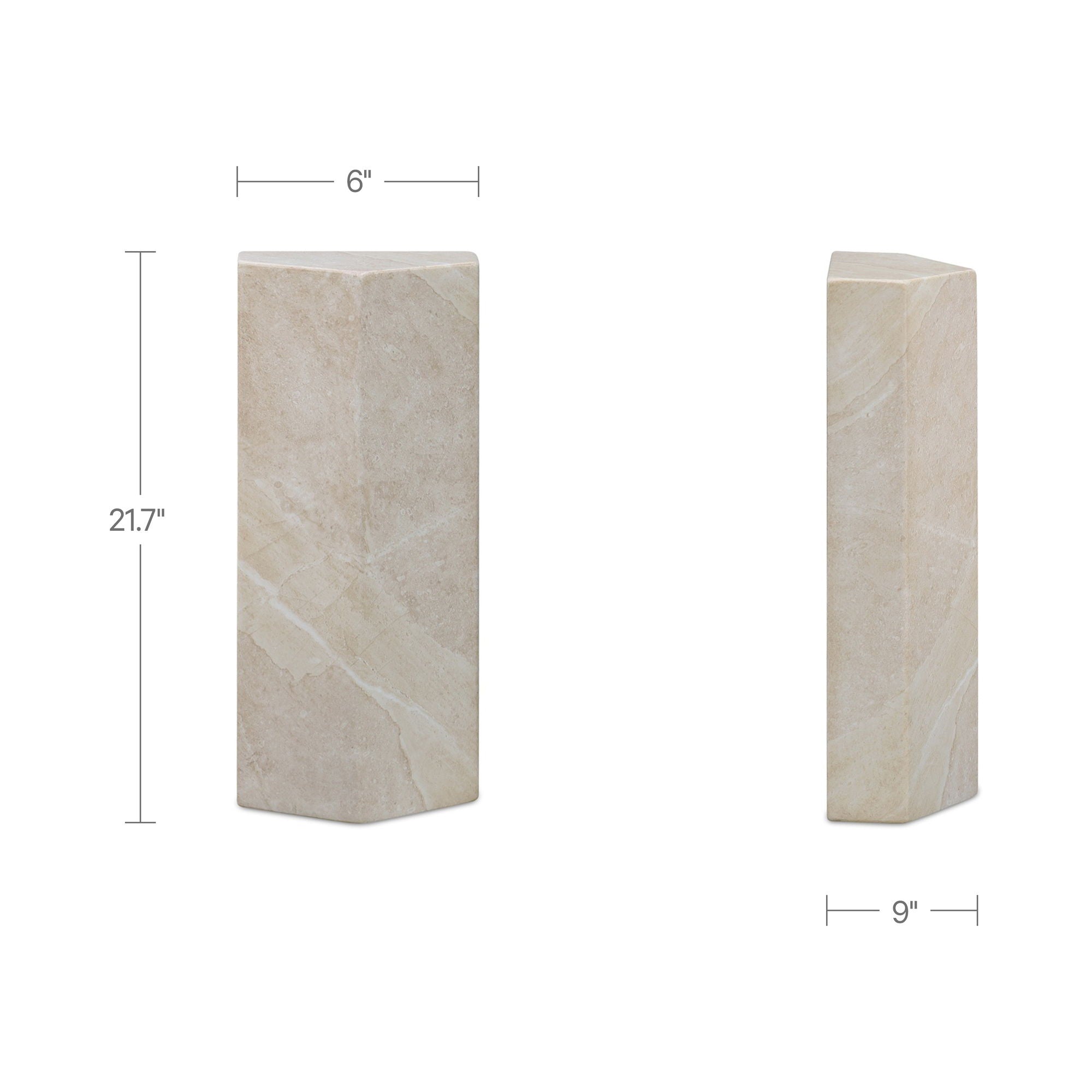 Nix - Outdoor Side Table - Cream