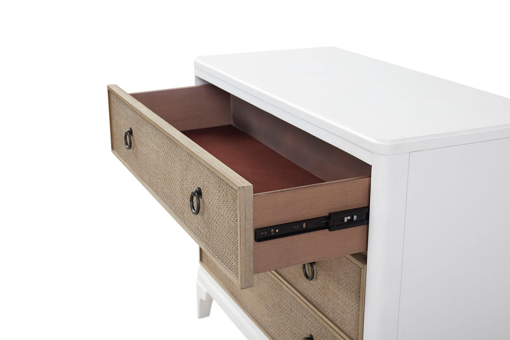 Citrus Heights - Hall Chest - White / Light Brown