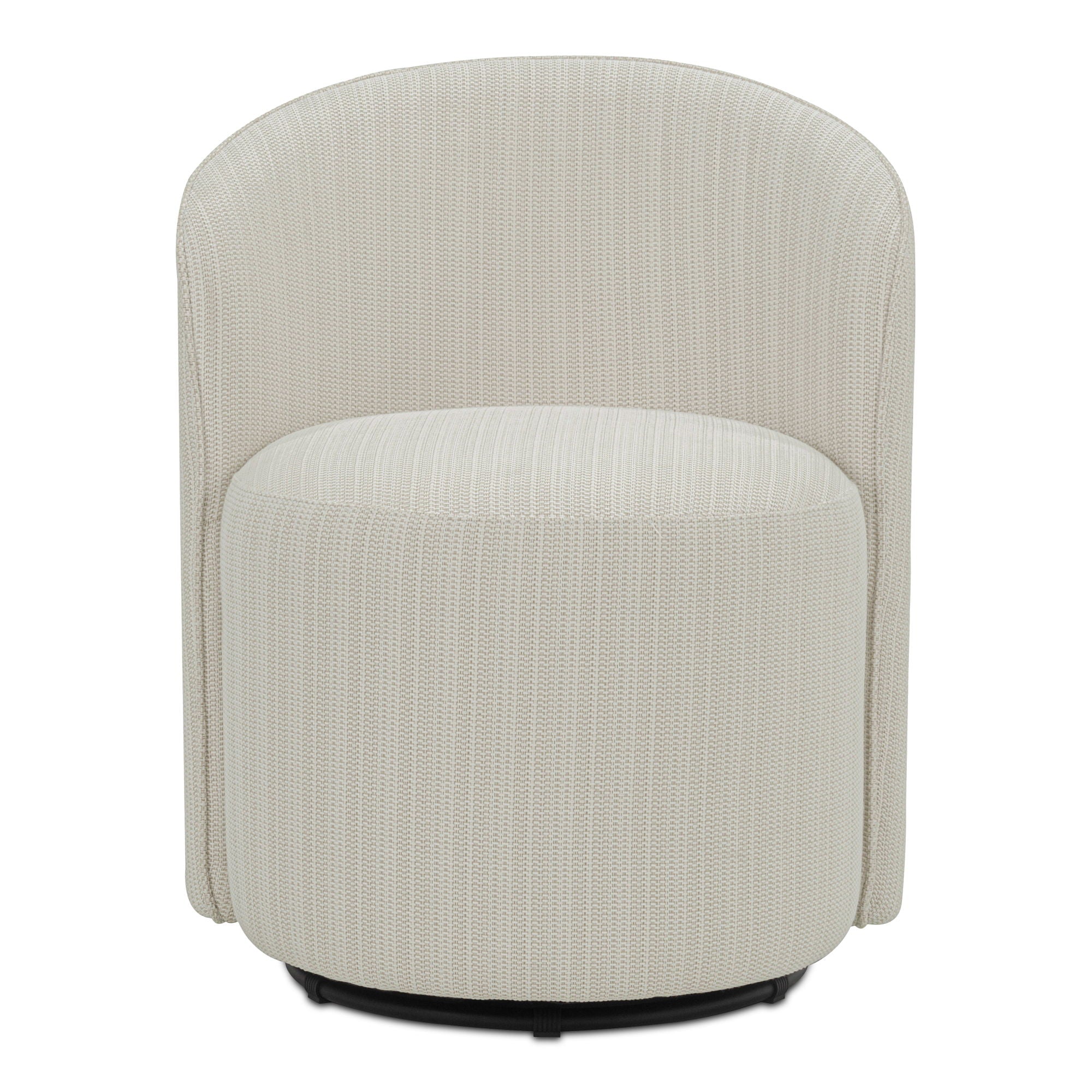 Sylvie - Outdoor Swivel Dining Chair - Cream