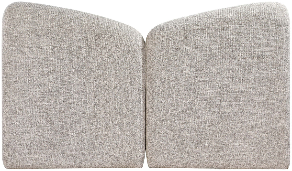 Elowen - Chenille Fabric Upholstered Bed