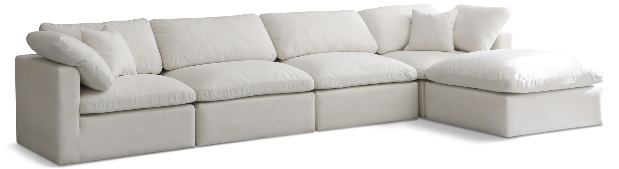Plush - 5 Piece Modular Sectional