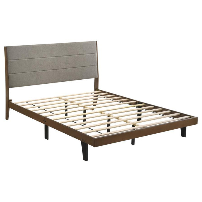 Mays - Wood Panel Bed