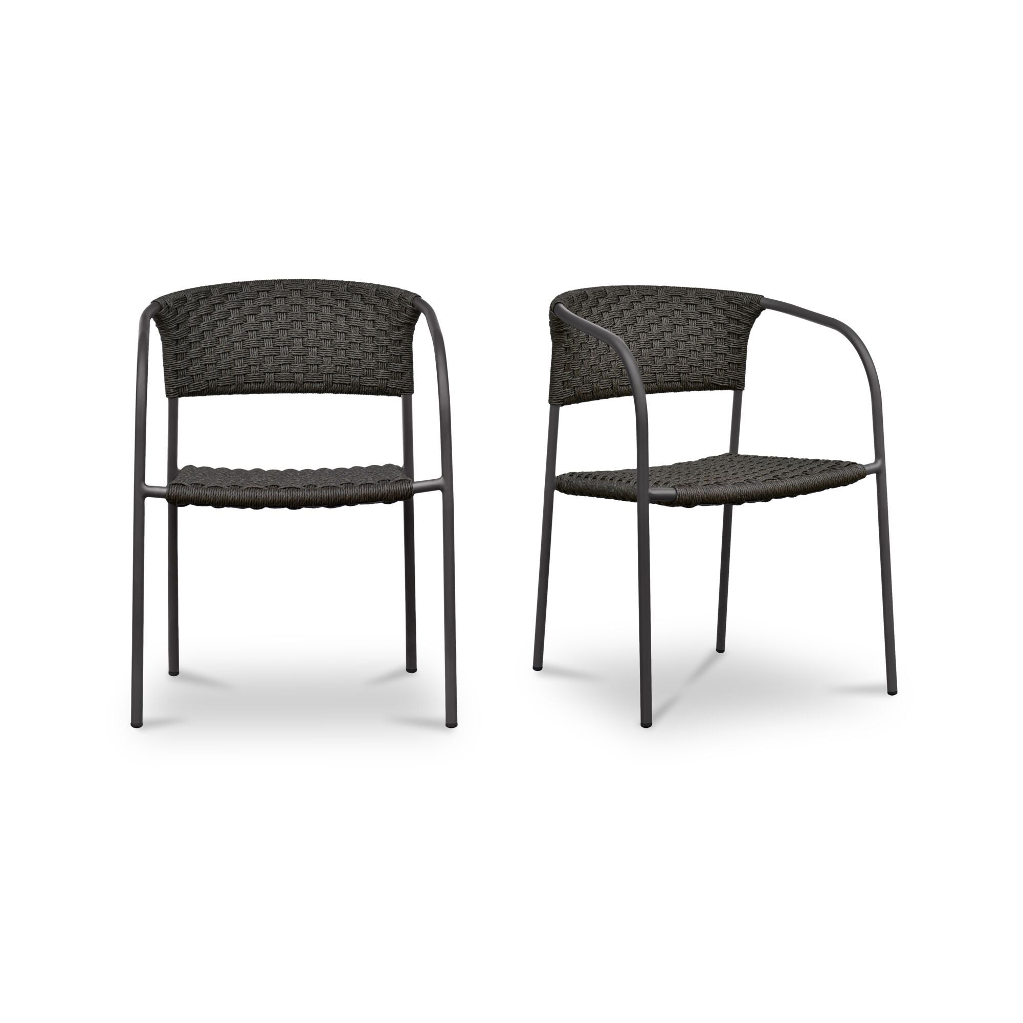 Zola - Outdoor Dining Chair (Set of 2) - Dark Brown