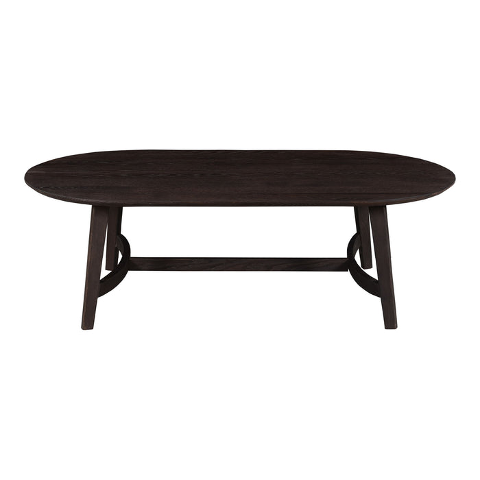 Trie - Wood Coffee Table - Dark Brown