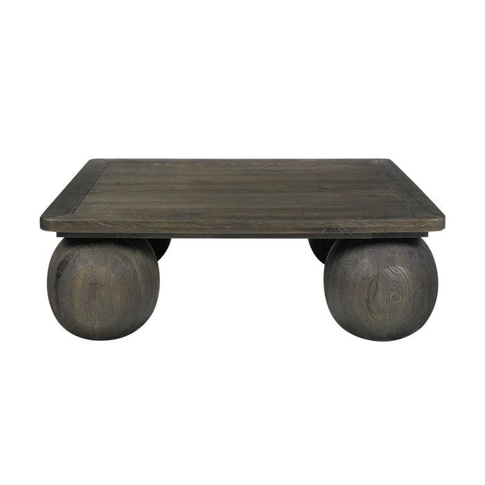 Redondo - Square Coffee Table - Dark Brown
