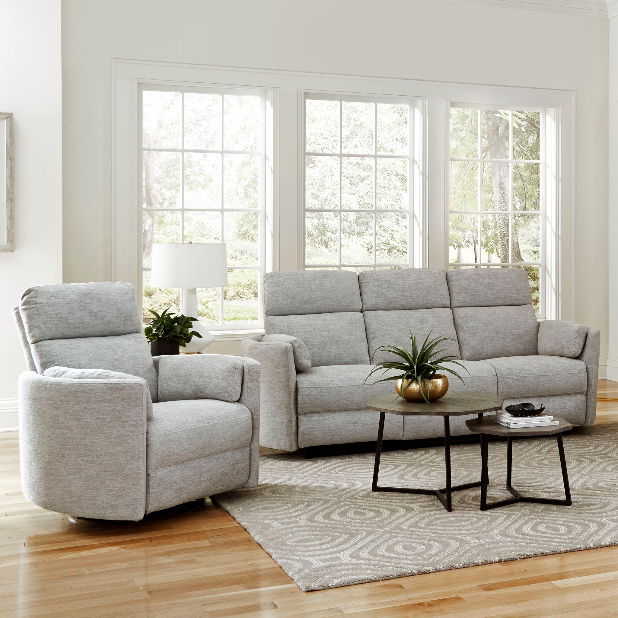 Radius - Power Reclining Sofa Set