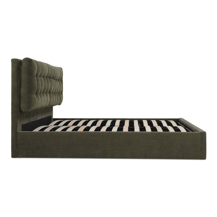 Sebastion - Queen Storage Bed - Green