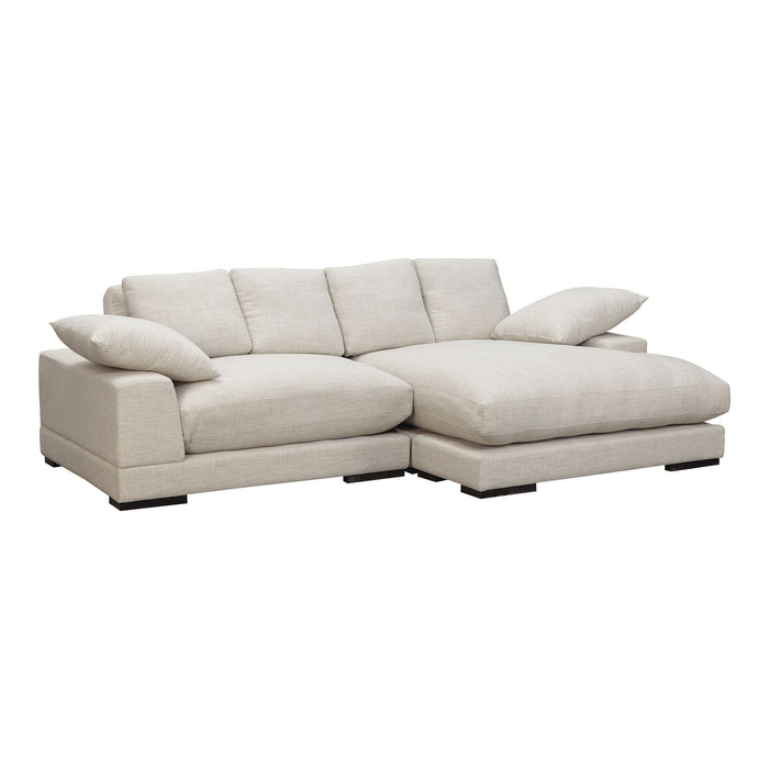 Plunge - Fabric Sectional - Beige