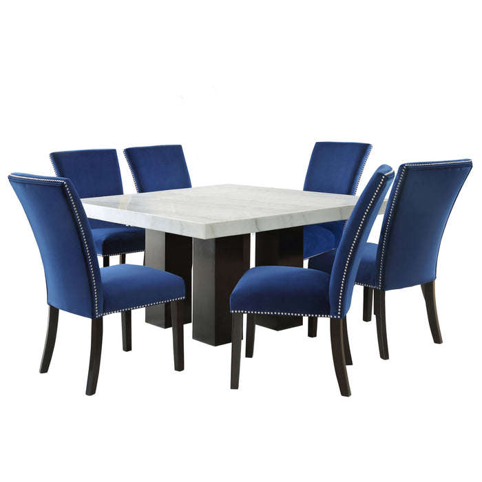 Camila - Square Dining Set - White Top