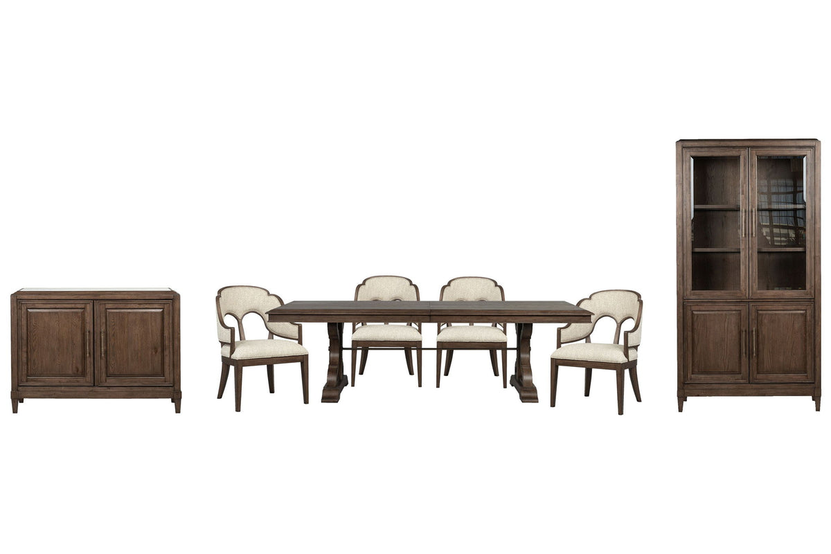 Jubilee - Extendable Trestle Dining Table Set