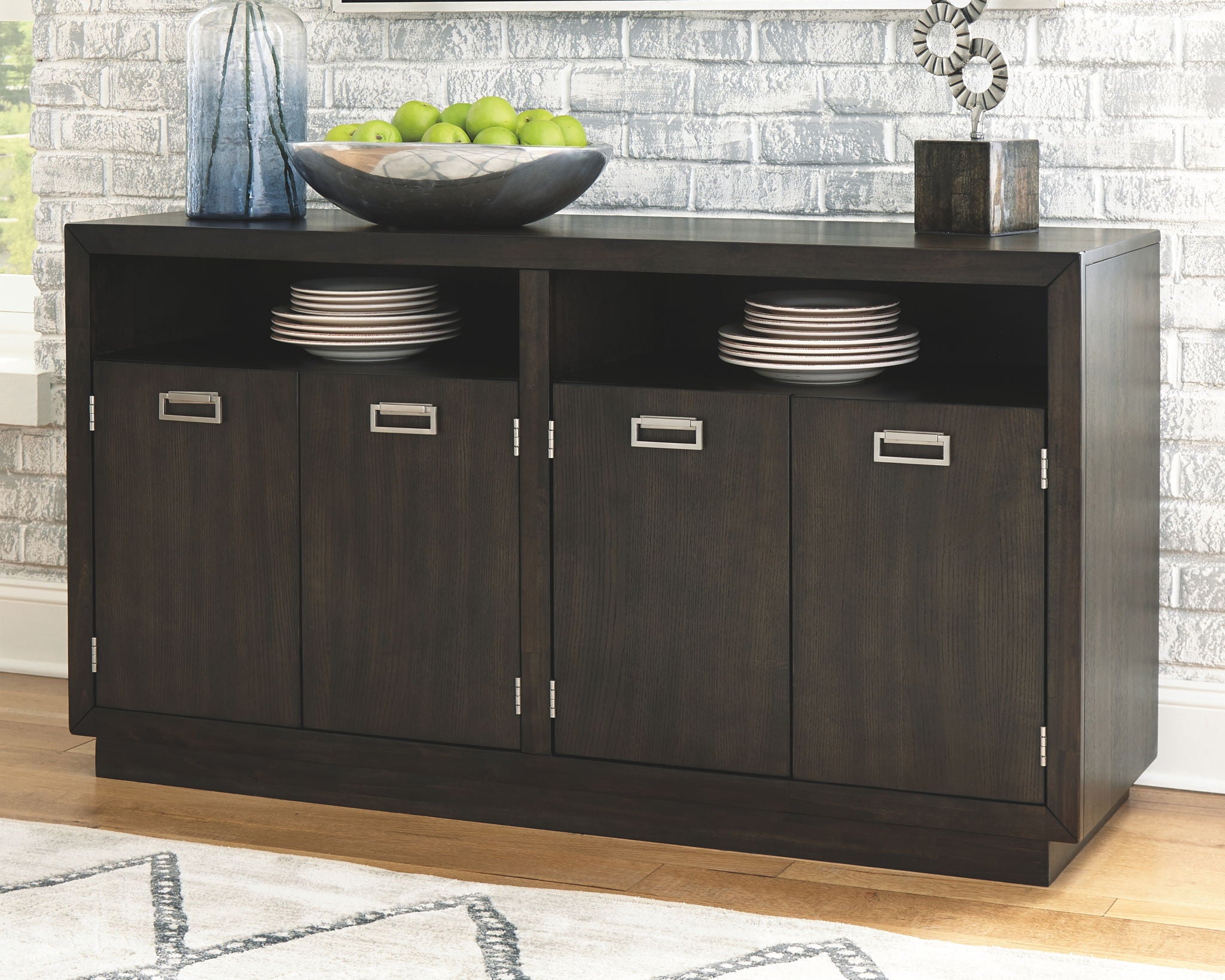 Hyndell - Dining Room Server - Dark Brown