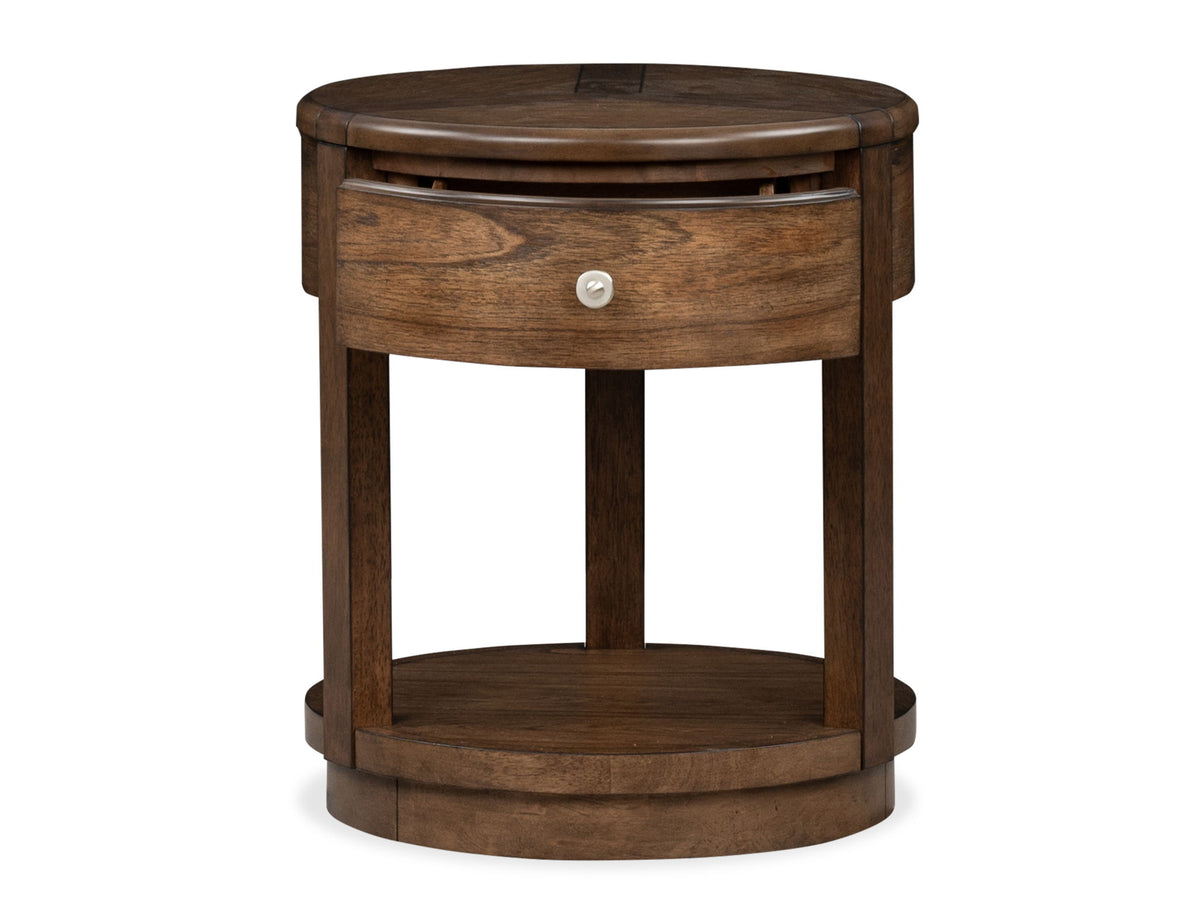 Connolly - Drawer End Table - Brown