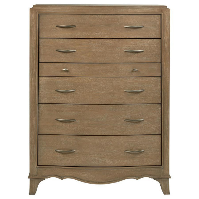 Trenton - 6-Drawer Bedroom Chest Of Drawers - Washed Mango