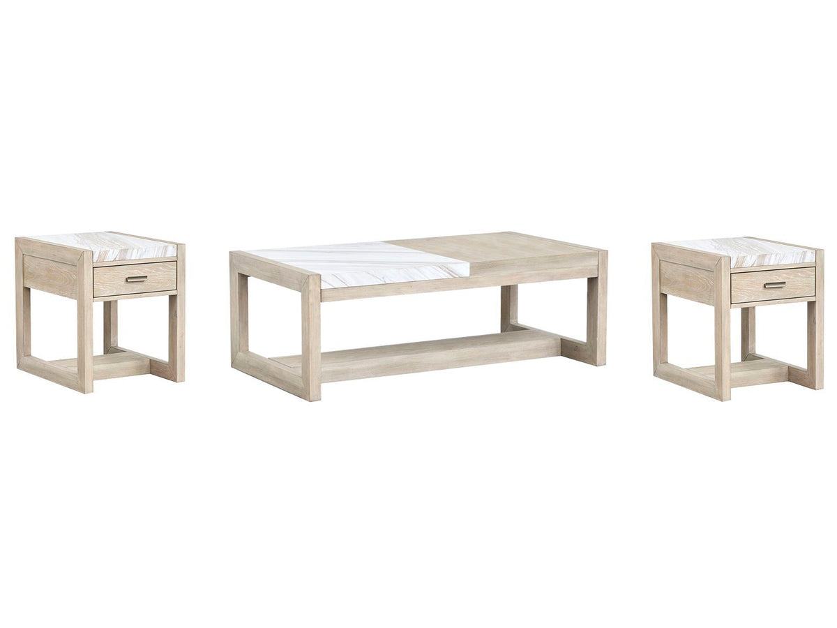 Preston - Rectangular Cocktail Table Set