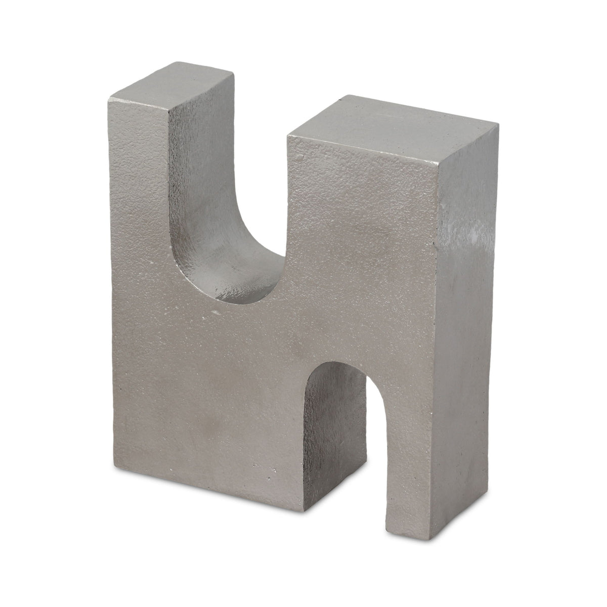 Odi - Cast Aluminum Decorative Object - Silver
