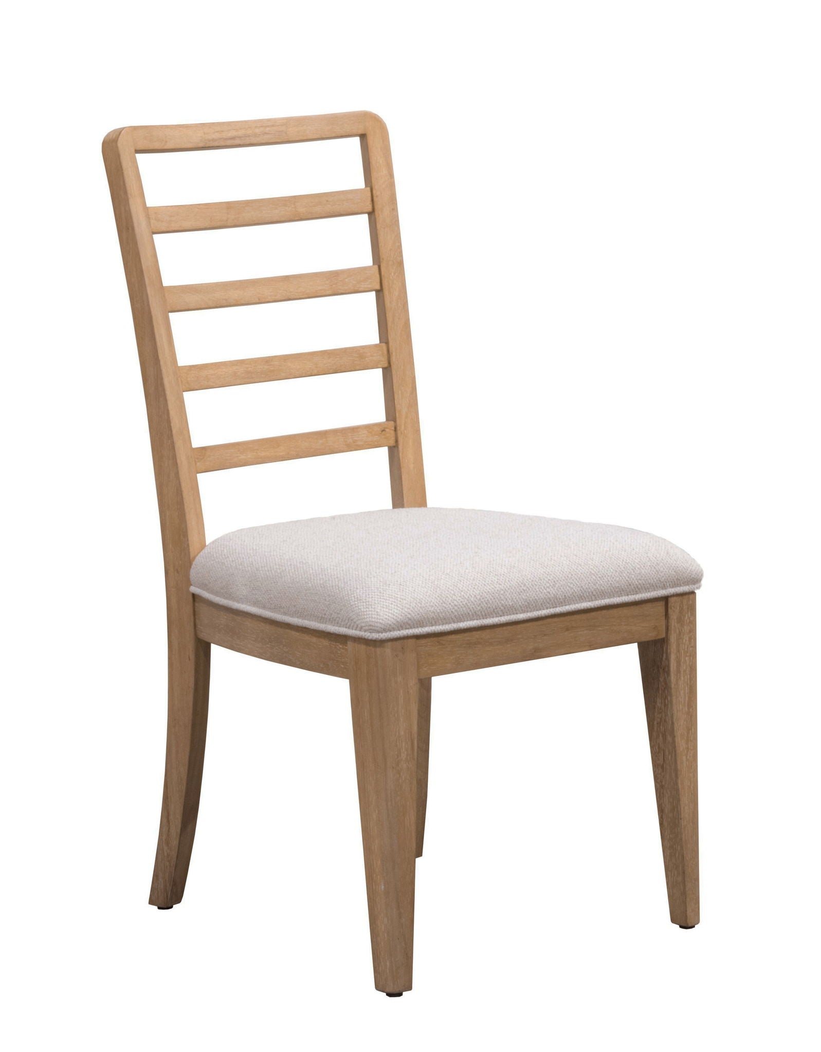 Escape - Ladder Back Dining Chair (Set of 2) - Glazed Natural Oak Mirage Mist