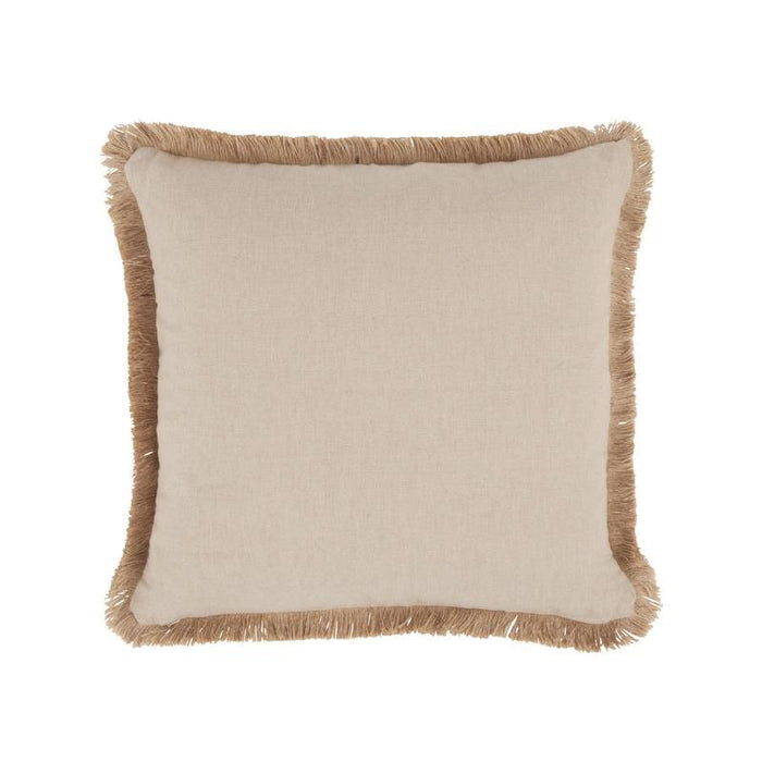 Melange - ML Timber Pillow - Natural/Ivory