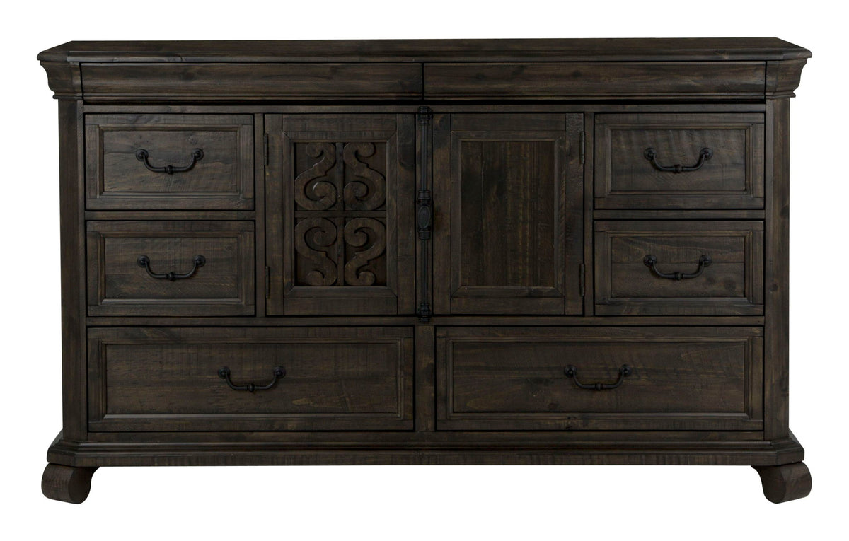 Bellamy - Drawer Dresser - Peppercorn